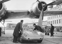 画像をギャラリービューアに読み込む, Porsche 550 Spyder Vintage Hooded Tee
