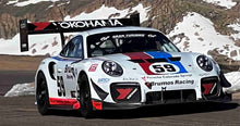 Load image into Gallery viewer, 1/43 Scale Model Brumos Pikes Peak Porsche GT2 Clubsport