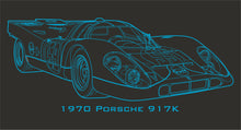 Load image into Gallery viewer, 1970 Gulf 917 K Outlines