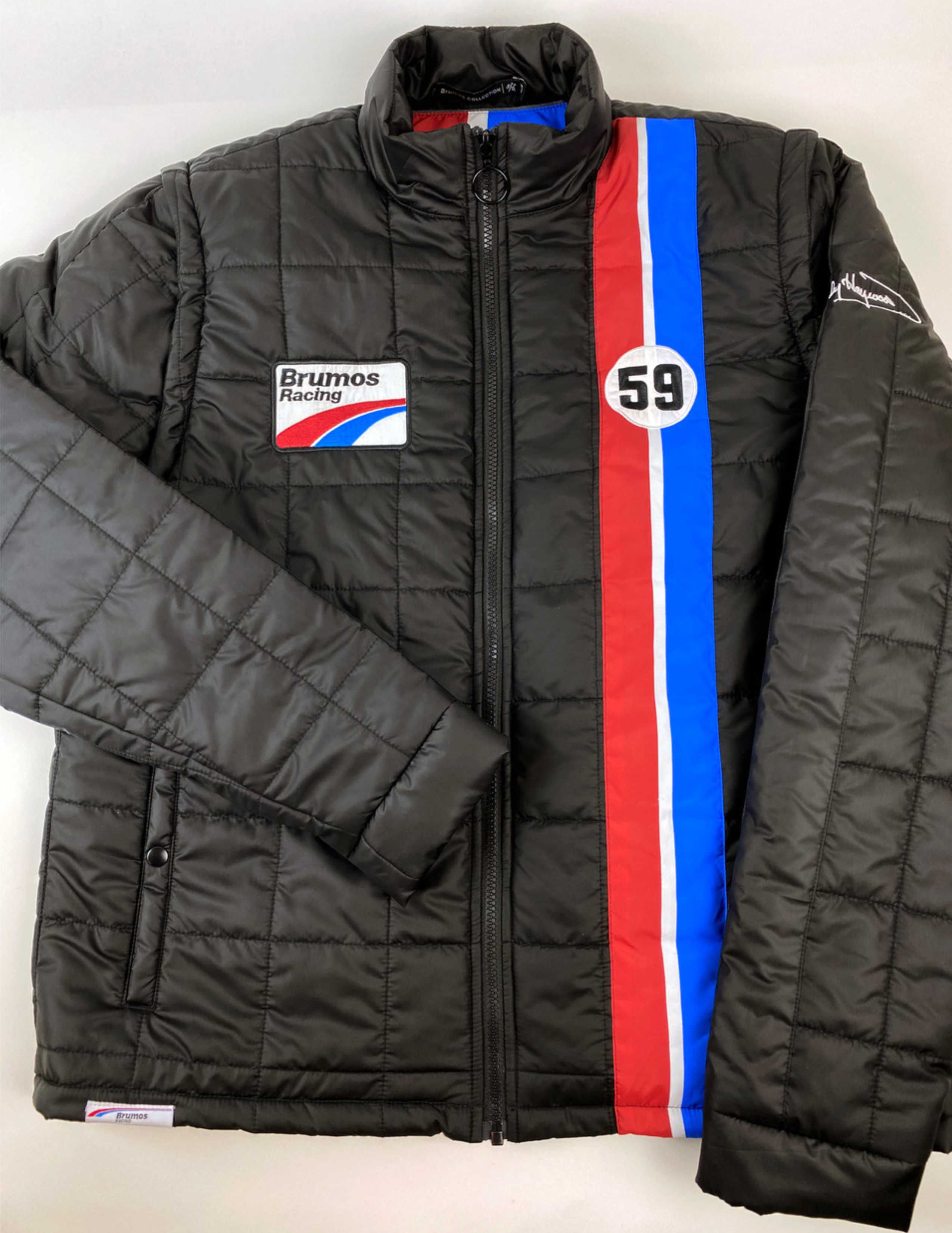 Quilted Jacket with Detachable Sleeves