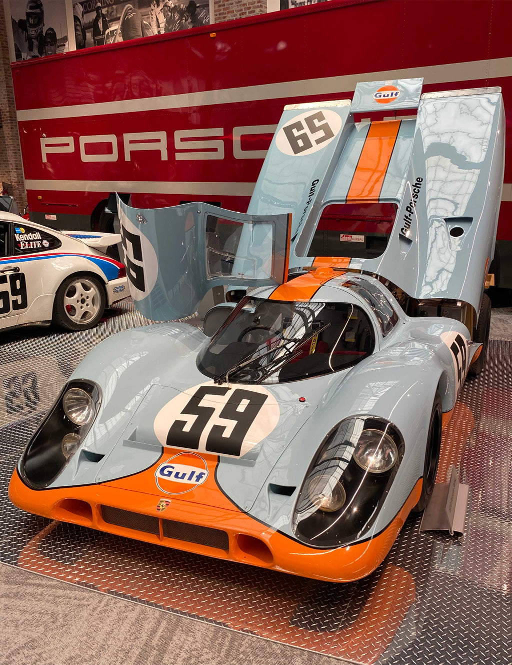 Gulf Porsche 917 K Cap