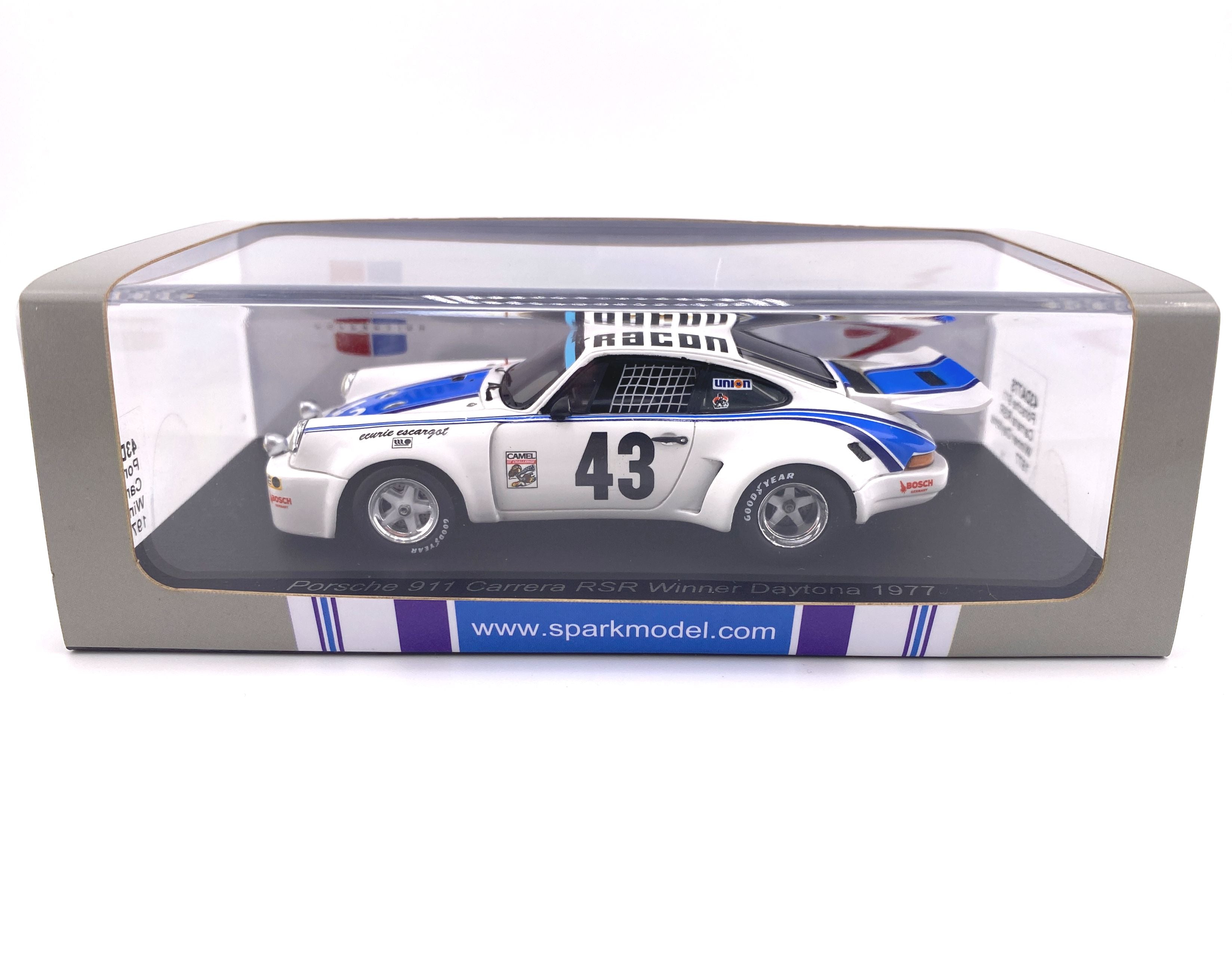 Porsche 911 RSR 1977 Daytona Winner, 1/43 Scale Model