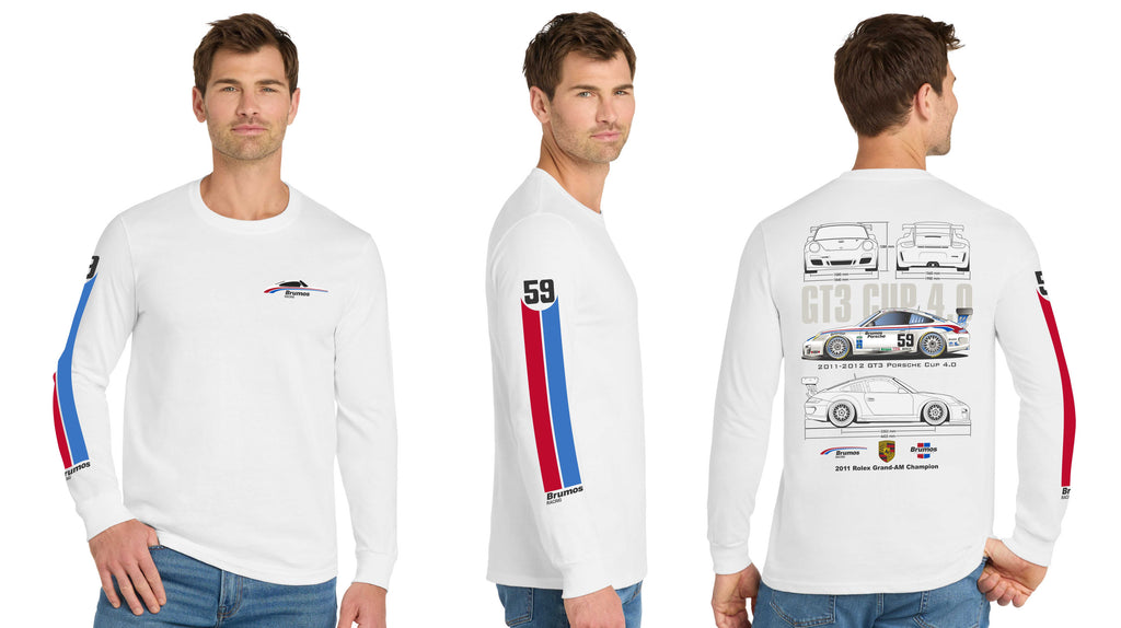 2011-12 GT3 Cup 4.0 Blueprint Long Sleeve Tee