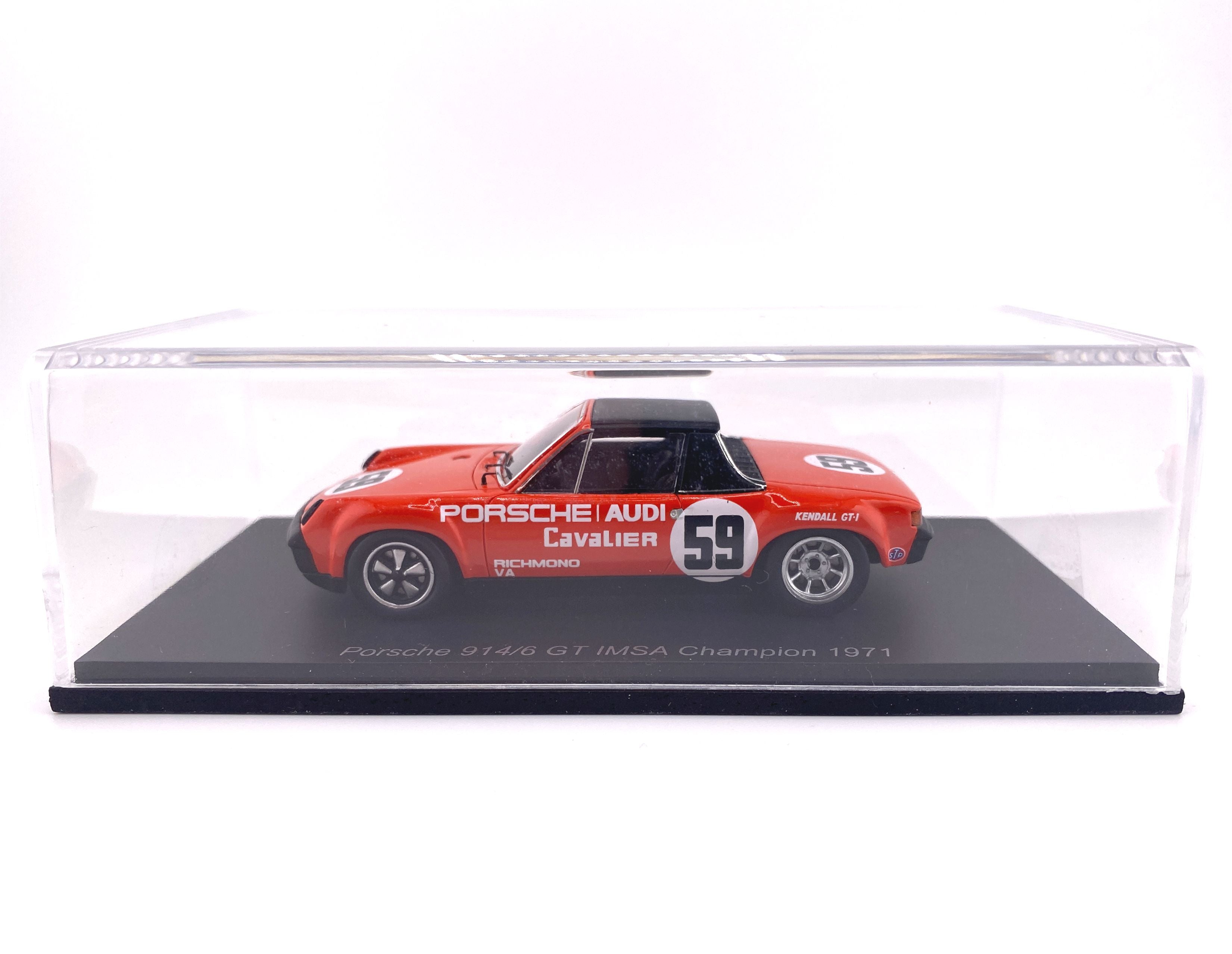 1971 Porsche 914/6 GT IMSA Championship Winner, 1/43 Scale Model