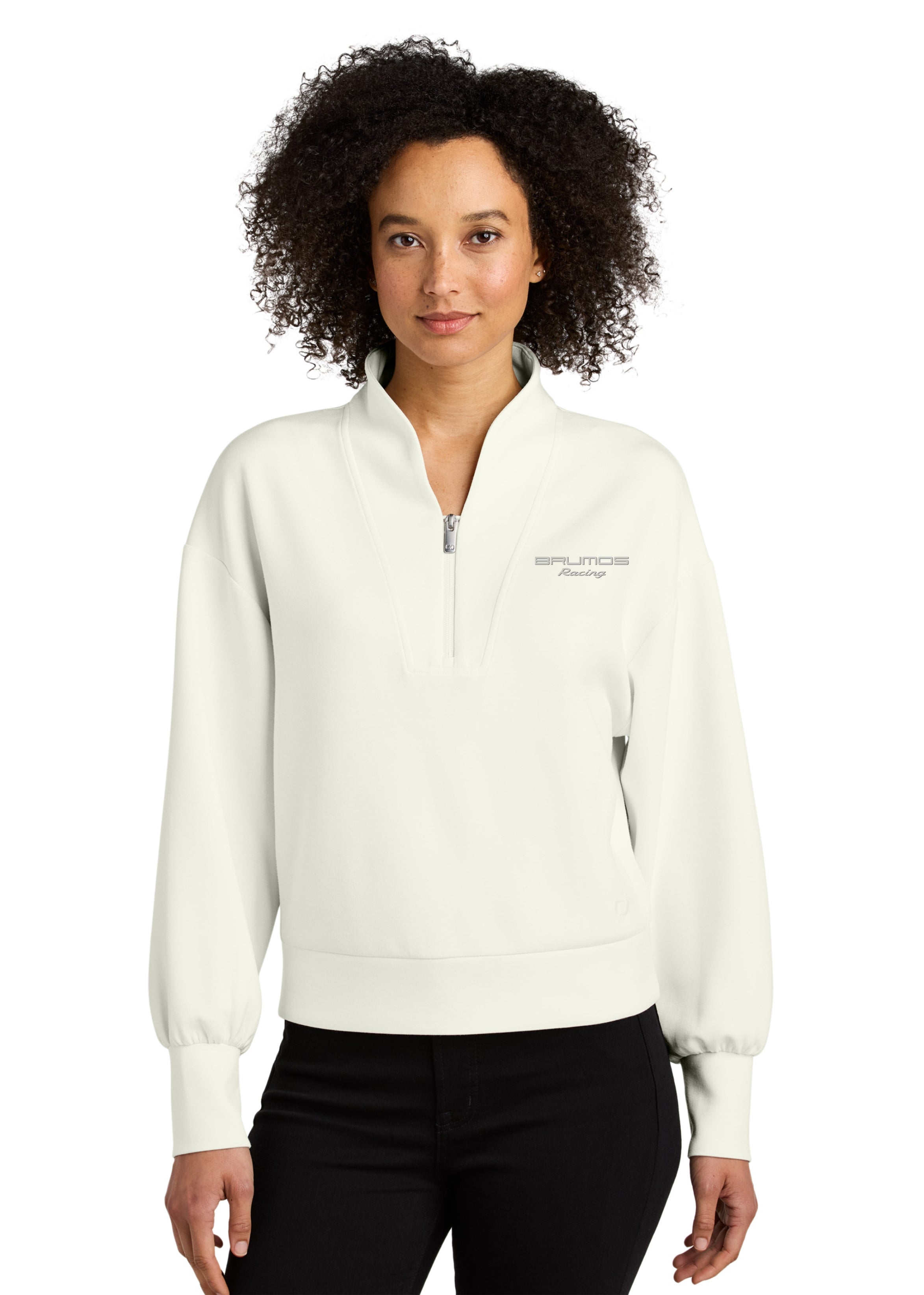 Brumos Racing Women's 1/4 Zip Pullover