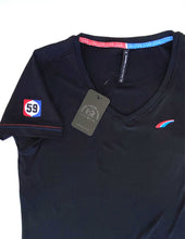 Load image into Gallery viewer, Brumos Ladies V Neck Tech Tee
