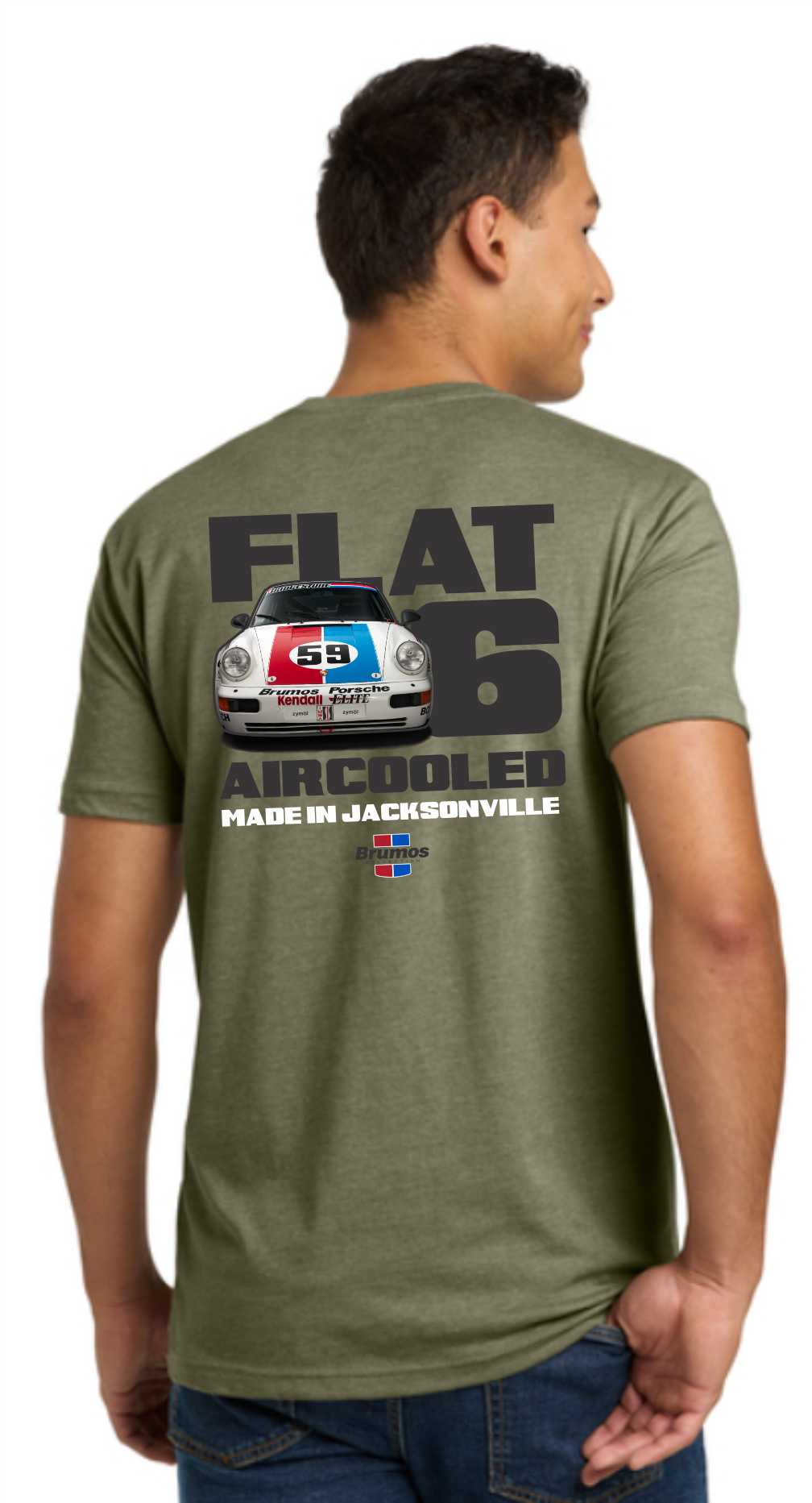 Brumos Supercar Flat 6 Tee
