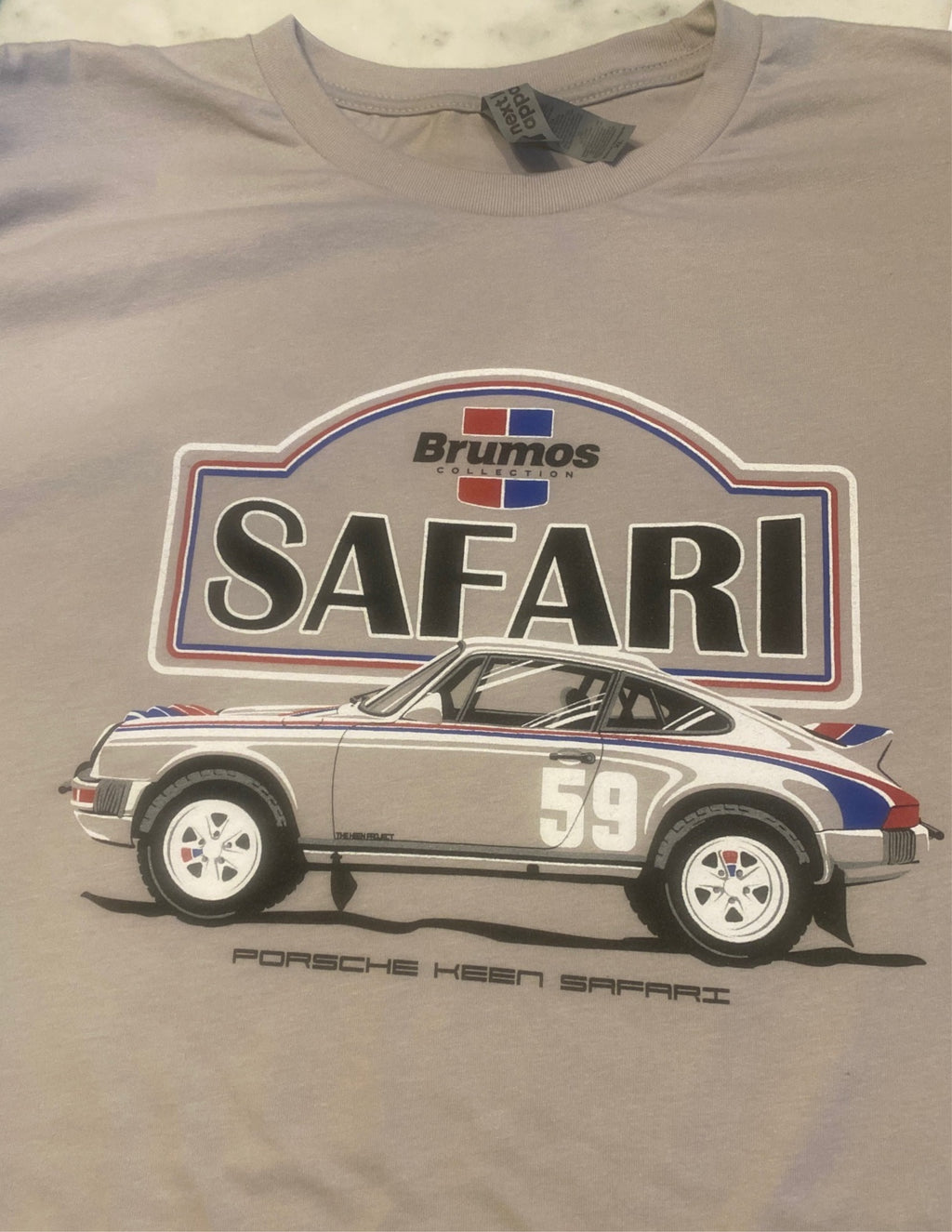 Brumos Keen Project Safari Car Tee