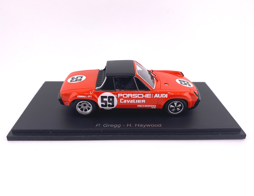 1971 Porsche 914/6 GT IMSA Championship Winner, 1/43 Scale Model
