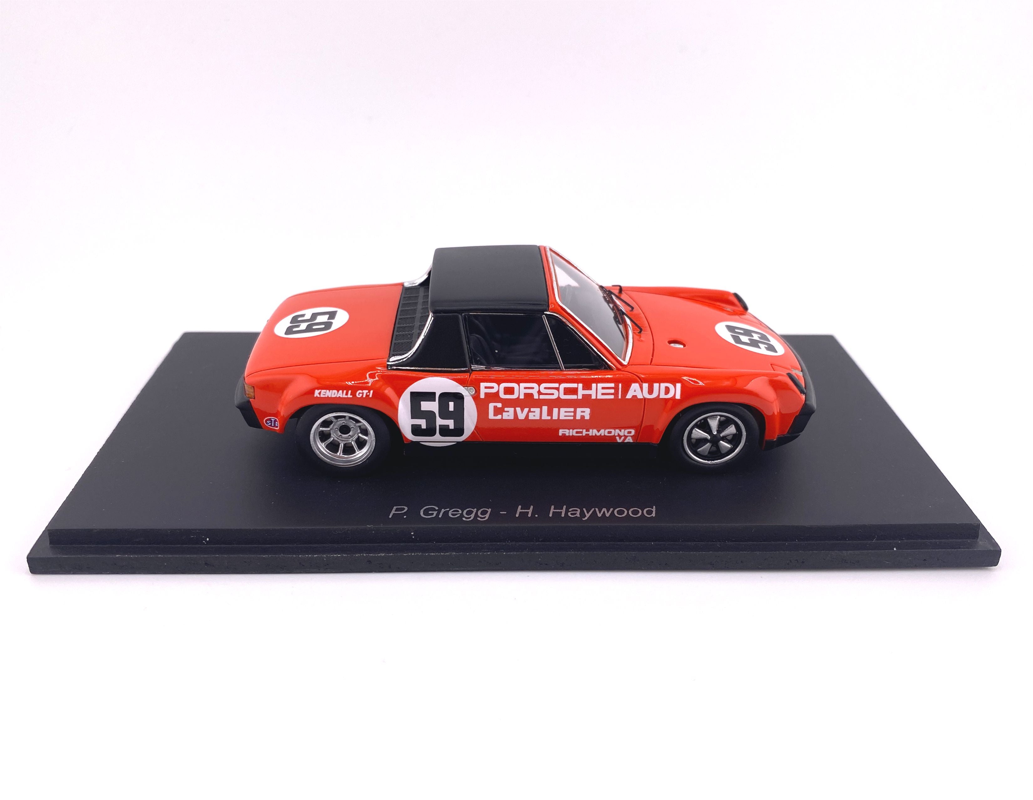 1971 Porsche 914/6 GT IMSA Championship Winner, 1/43 Scale Model