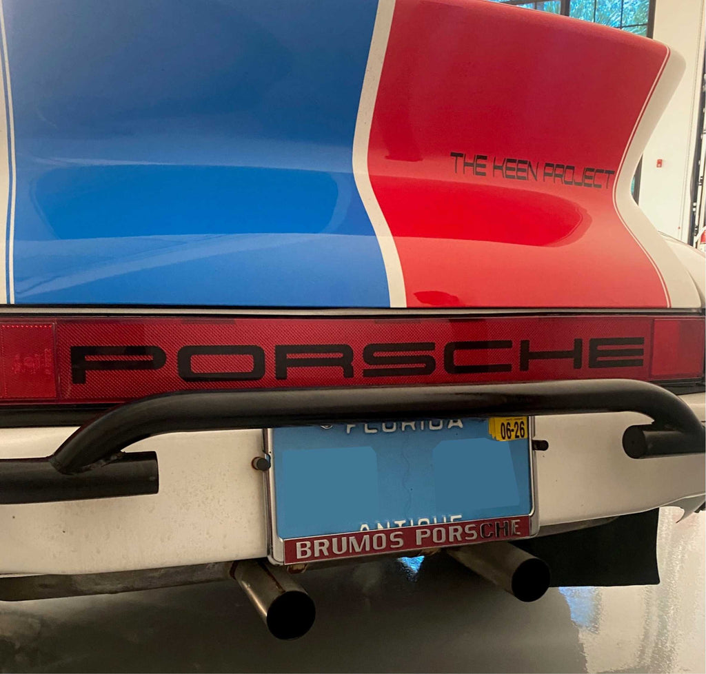 Brumos Metal License Plate Frame