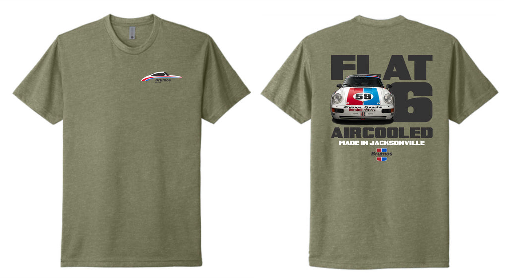Brumos Supercar Flat 6 Tee