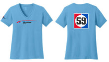 Load image into Gallery viewer, Brumos Racing Ladies&#39; V Neck Tee DISCOUNTED!!
