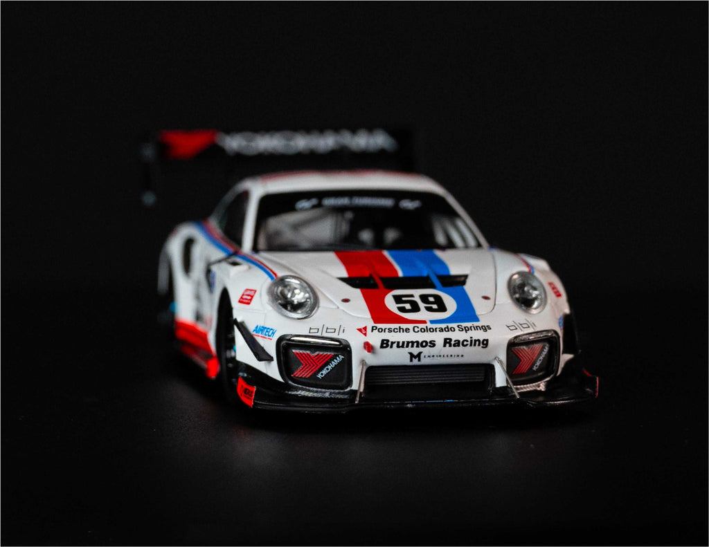1/43 Scale Model Brumos Pikes Peak Porsche GT2 Clubsport