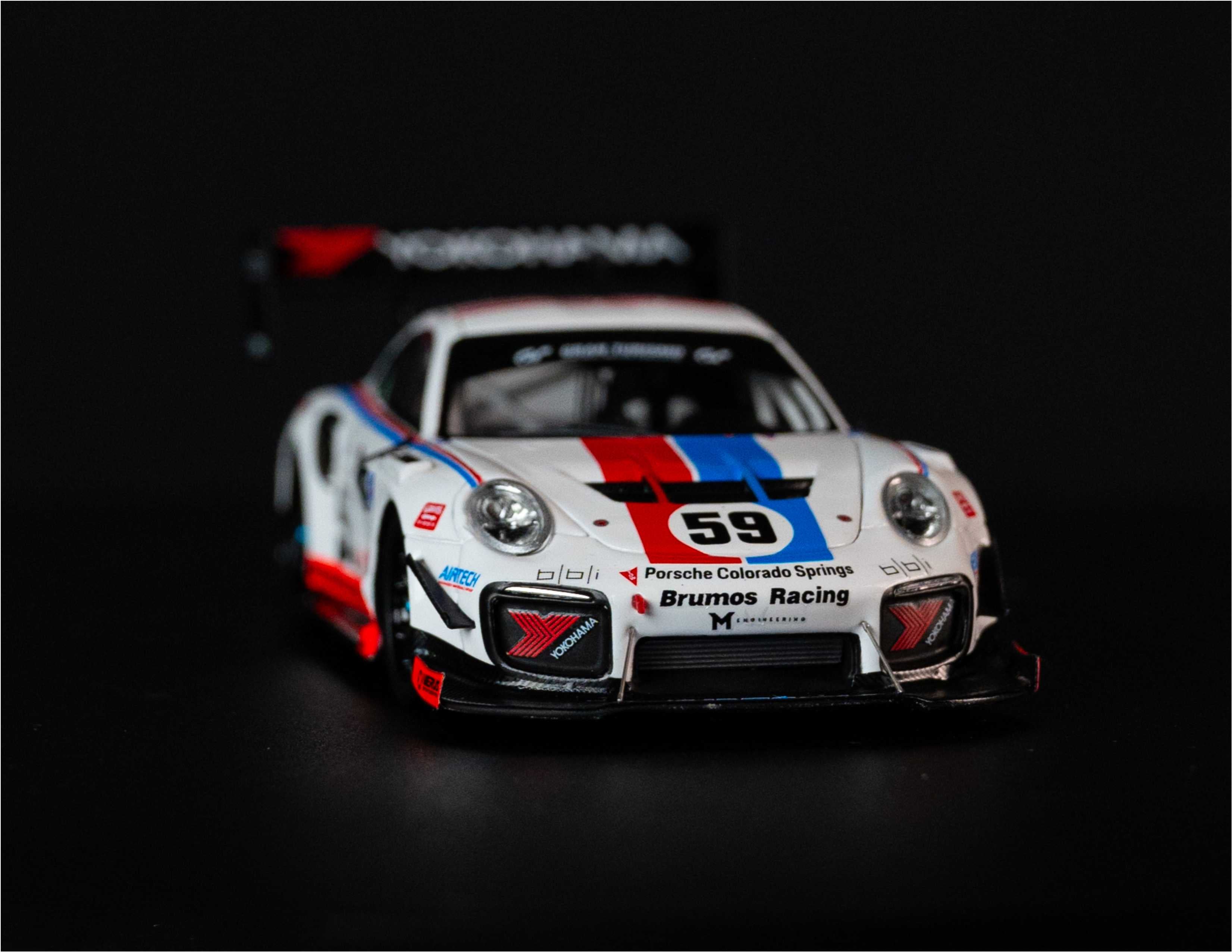 1/43 Scale Model Brumos Pikes Peak Porsche GT2 Clubsport