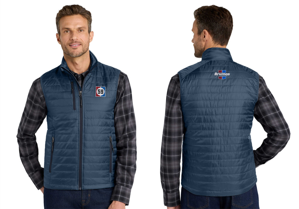 Brumos Collection Packable Puffy Vest