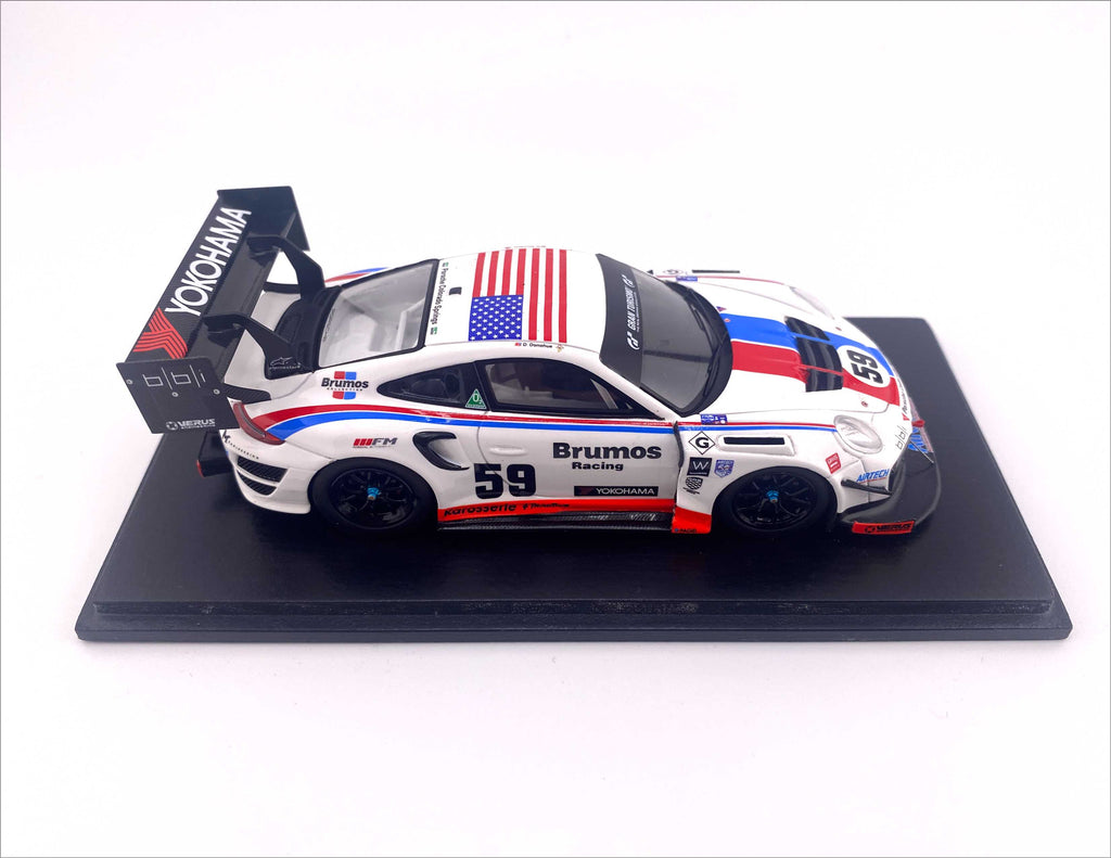 1/43 Scale Model Brumos Pikes Peak Porsche GT2 Clubsport