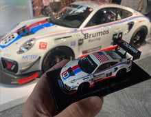 Load image into Gallery viewer, 1/43 Scale Model Brumos Pikes Peak Porsche GT2 Clubsport
