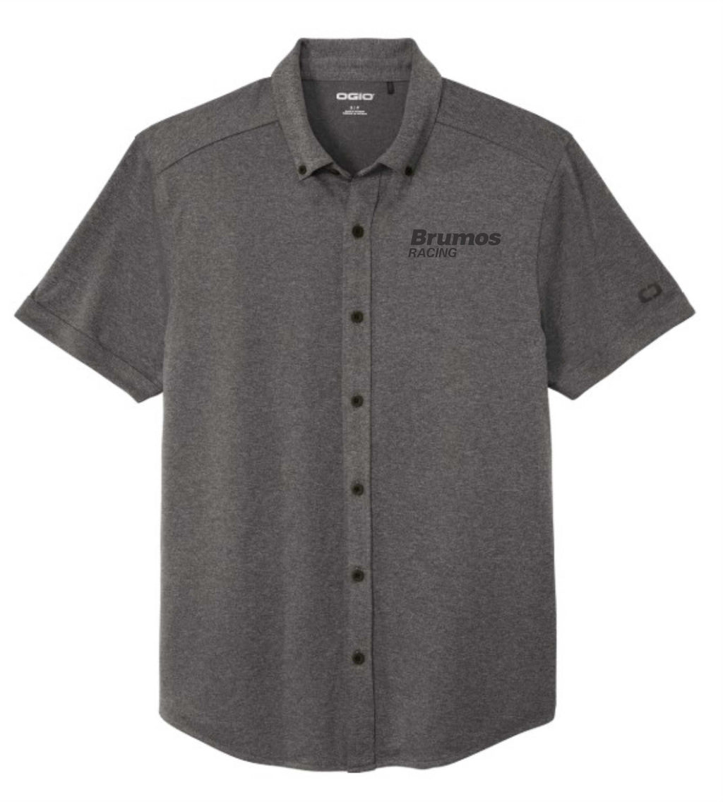 Brumos Racing Modern Full Button Polo