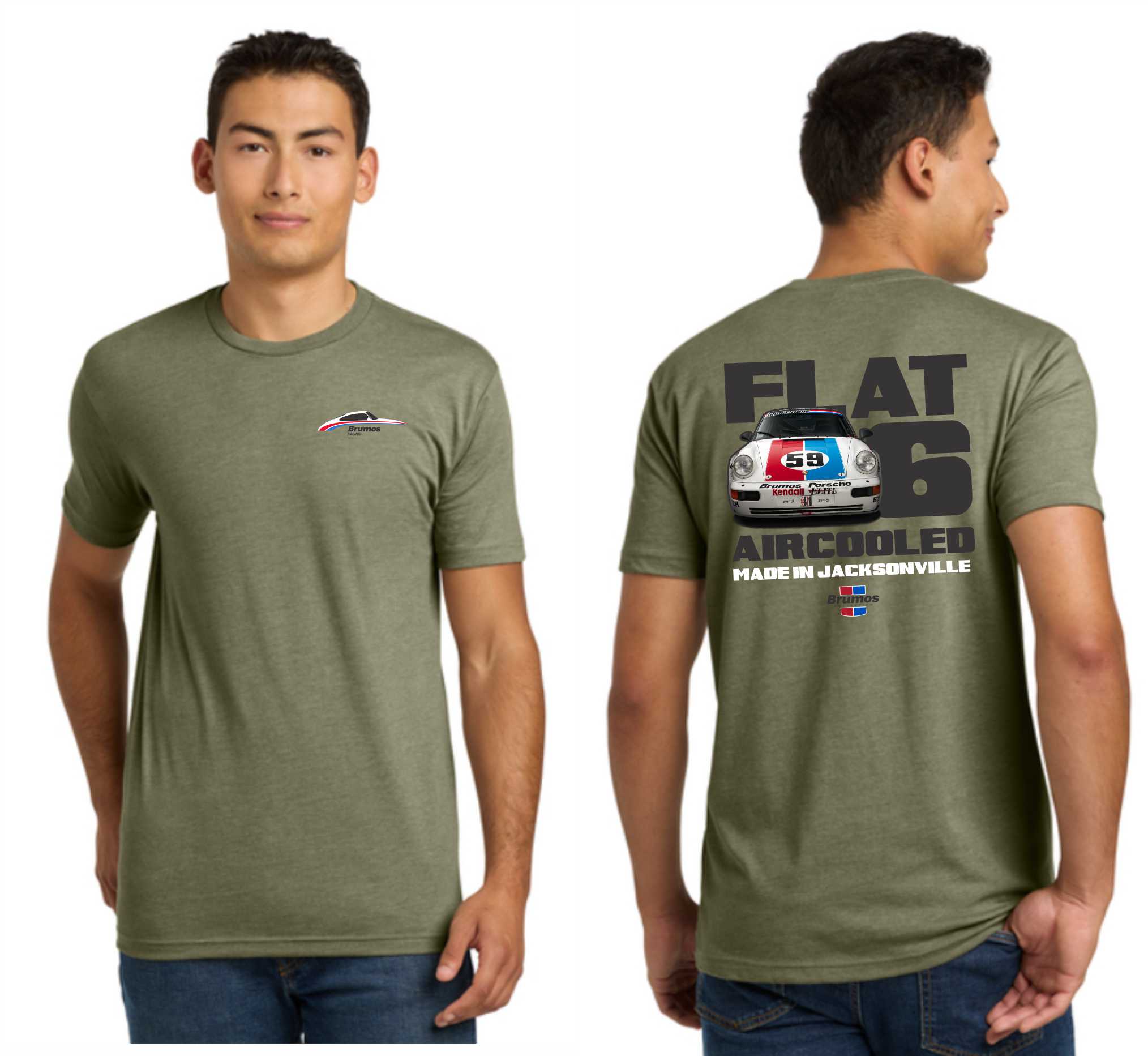 Brumos Supercar Flat 6 Tee