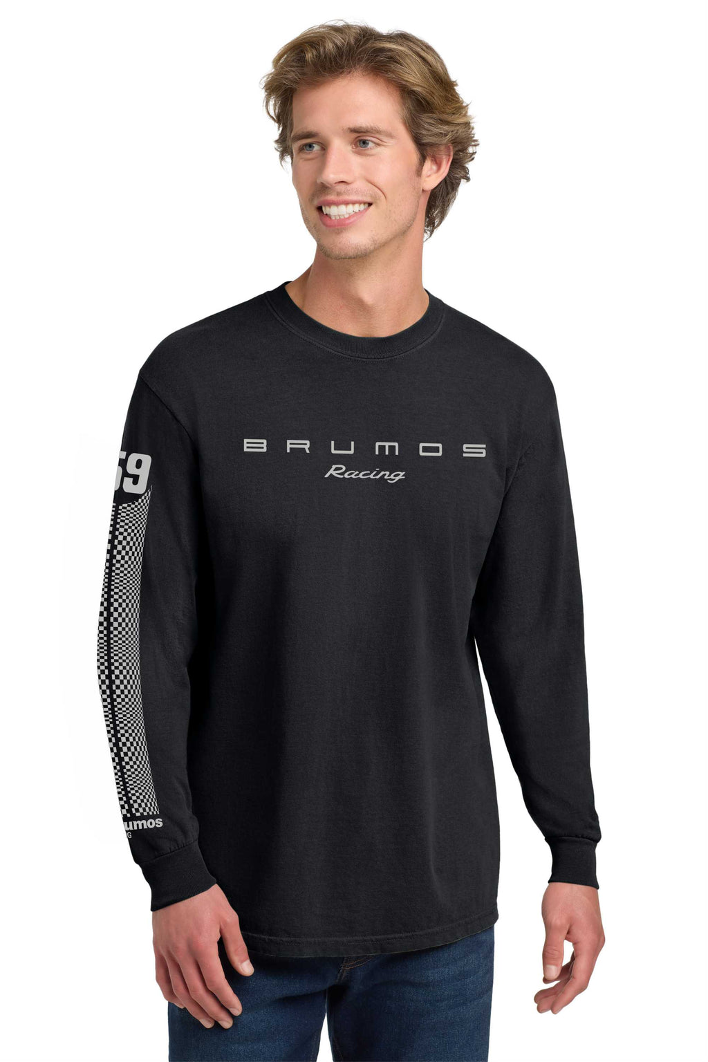 Brumos Pasha Print Long Sleeve Tee