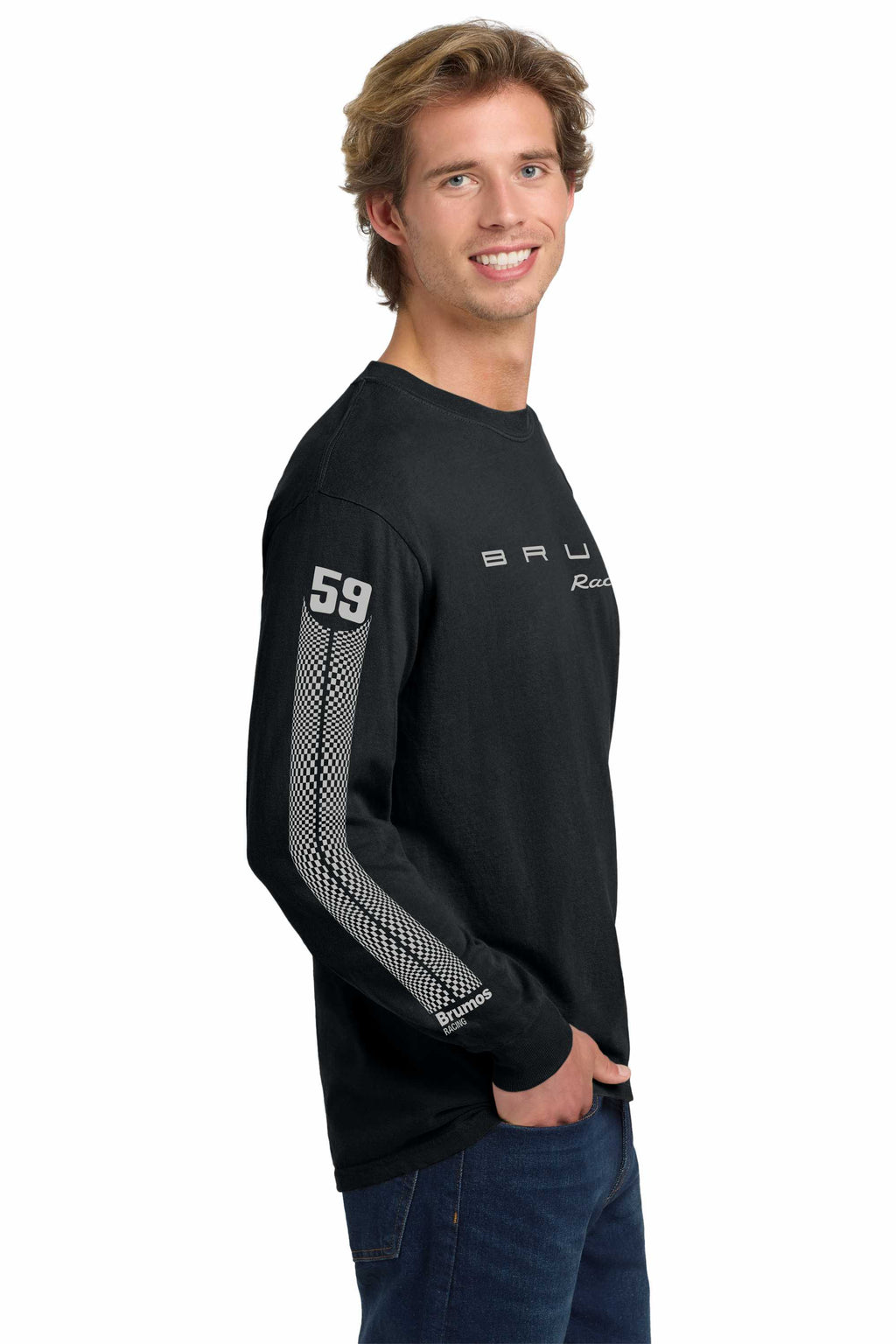 Brumos Pasha Print Long Sleeve Tee