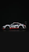 Load and play video in Gallery viewer, 1/43 Scale Model Brumos Pikes Peak Porsche GT2 Clubsport
